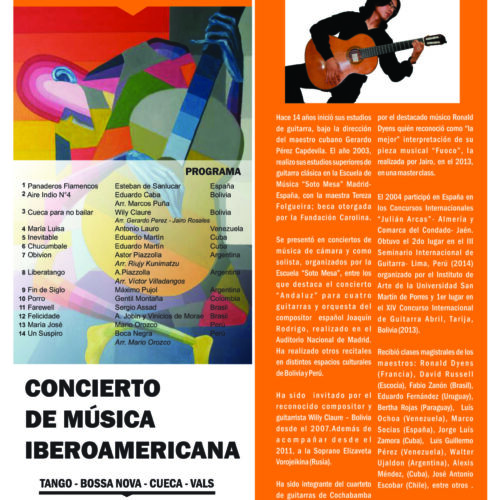 1. Concierto de música Iberoamericana 2014.