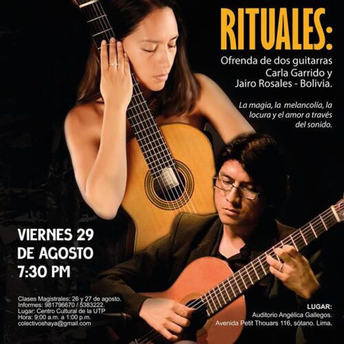 5. Rituales, ofrenda de dos guitarras 2014